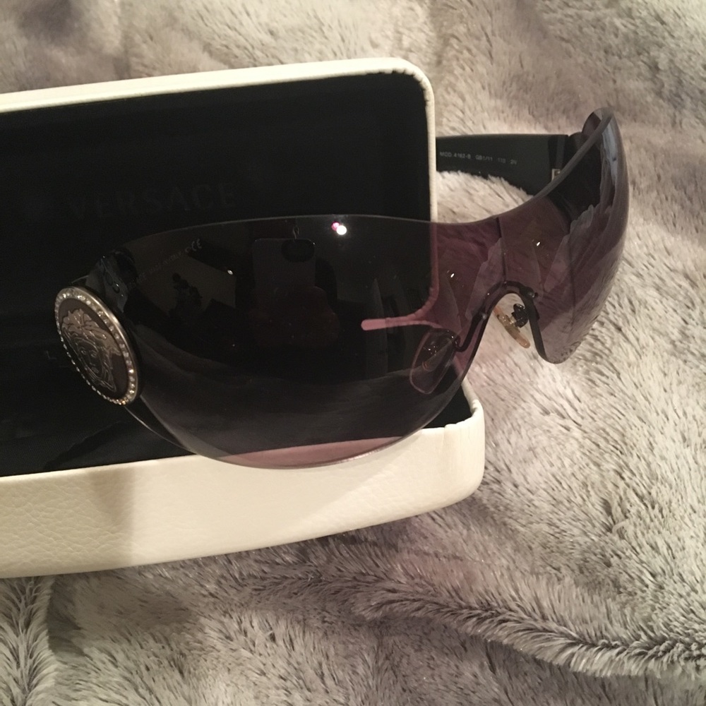 Versace Medusa Shield Sunglasses-